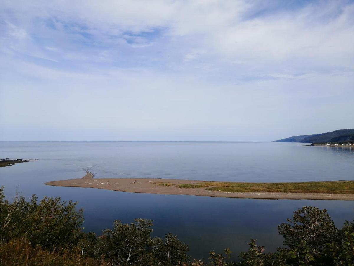 Gite Shoreline De La Terre A La Mer Bed & Breakfast Rivière-la-Madeleine Exterior foto